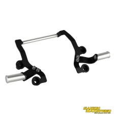 Khung Lắp Giá Đỡ Điện Thoại Kèm Pat Bắt Đèn LOBOO Yamaha XMax 300 (chính hãng)